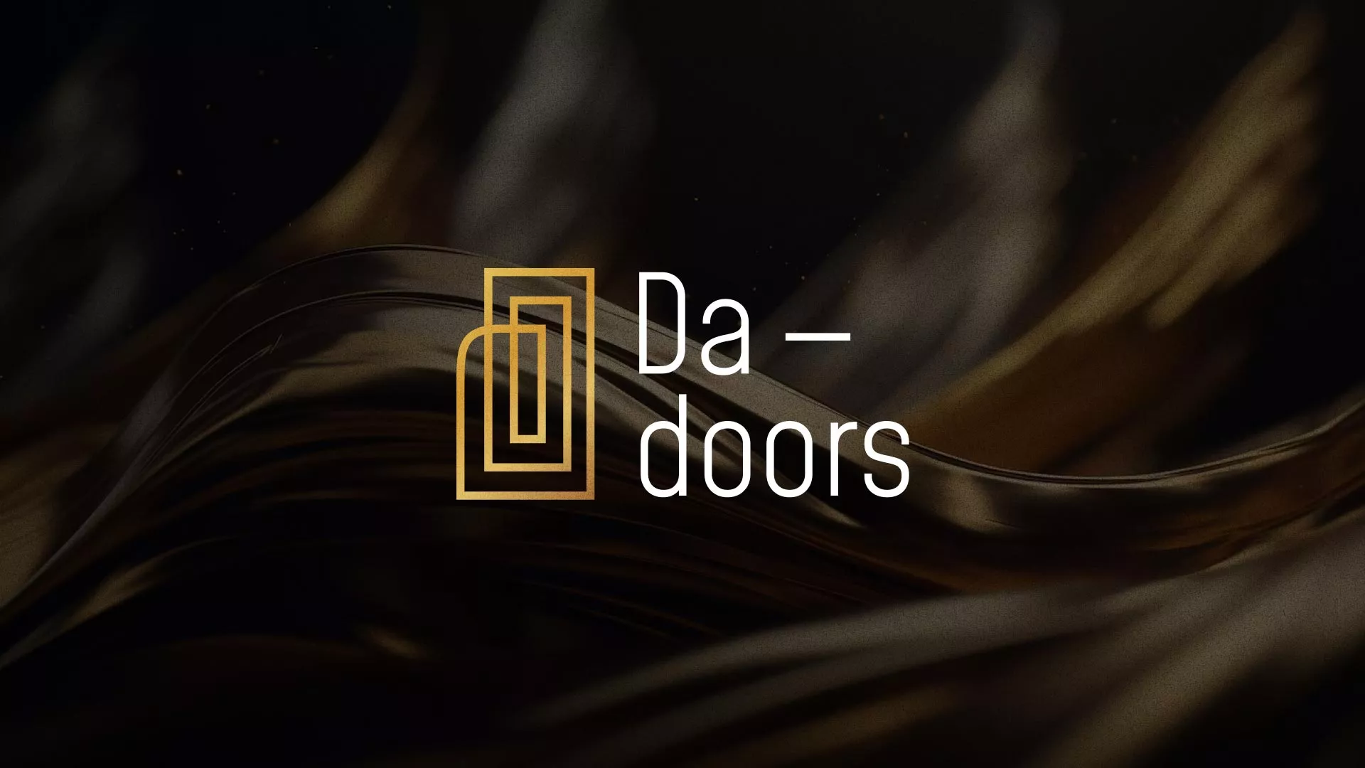 Разработка логотипа для компании «DA-DOORS» в Холмске